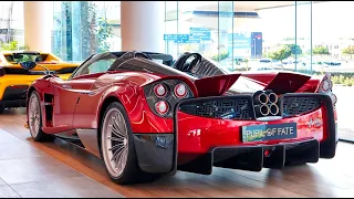 Supercar Hypercar Showroom: Pagani Huayra, McLaren Speedtail, Ferrari SF90 - Pupil of Fate DUBAI