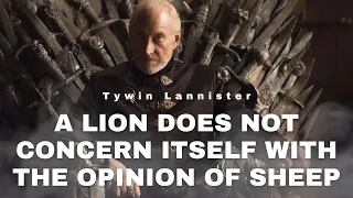 The Power of Not Caring: 10 Lessons from Tywin Lannister