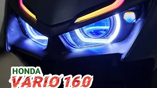 HONDA VARIO CAKEP FULL CUSTOM 🔥 #customheadlamp #yoongmotorindonesia #yoongmotorexpress #hondavario