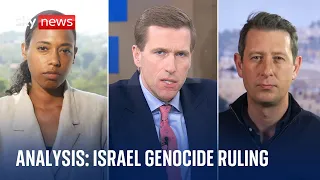 Israel ruling: Reaction and analysis from Sky News correspondents