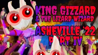 LIVE Asheville King Gizzard & The Lizard Wizard 2022 • RABBIT RABBIT • Pt. IV