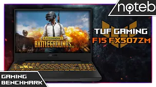 Asus TUF F15 (2022) - PUBG Gameplay Test (i7-12700H, RTX 3060)