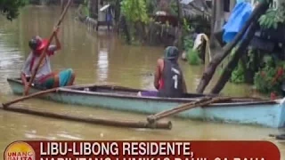 UB: Libu-libong residente, napilitang lumikas dahil sa baha sa Eastern Samar