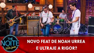 Noah Urrea, do Now United e Ultraje a Rigor tocam juntos nos bastidores | The Noite (15/11/22)