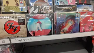 Vinyl section at Walmart #vinyl #records #vinylrecords