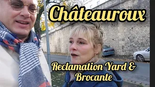 Ep 82 I The Chateau of Chateauroux I French Reclamation Yard & Brocante | French Farmhouse Life |