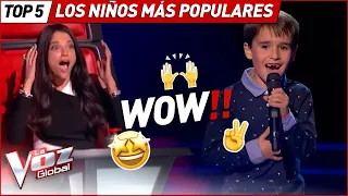 They are the MOST POPULAR talents of La Voz Kids