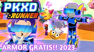 PK XD RUNNER | Full tutorial🤩 cara dapat armor gratis🥳 2023 | di PK XD