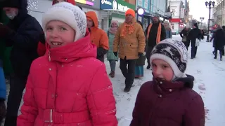 Новогодние мелодии екатеринбургской харинамы 30.12.2018
