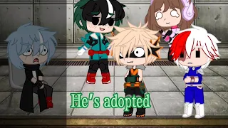 He’s adopted [Bnha X Marvel]