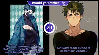 Haikyuu!! Would You Rather #5 | Haikyuu!! Would You Rather Romance Edition #2 | Cosplay-FTW