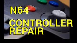 How to Repair N64 Controller Wobbly Joystick - YouTube