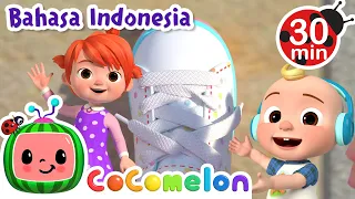 Belajar Mengikat Tali Sepatu👟 | CoComelon Bahasa Indonesia - Lagu Anak Anak | Nursery Rhymes