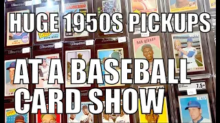 More Card Shows with GREAT Vintage Baseball Cards! 54 Topps Set BUY!