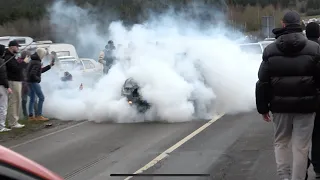 CHAOS CARFREITAG 2024 NÜRBURGRING - Police, Crazy Drivers, Near Crash, Drift