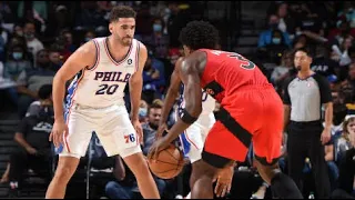 Toronto Raptors vs Philadelphia 76ers Full Game Highlights | October 7 | 2022 NBA Preseason