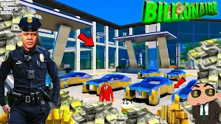 Franklin & Shinchan OPEN BILLIONAIRE CARs Showroom In GTA5 (PART4) || SumitOP