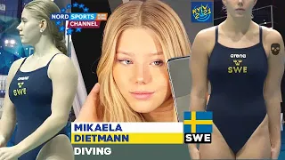 Women's Diving 1M | Mikaela DIETMANN (SWE) 💐KYIV 2021 | NORD UK219