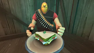 Heavy finally gets sandvich.