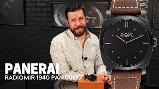 Panerai Radiomir 1940 47mm 3 Days Ceramic Mens Watch PAM 577 Review | SwissWatchExpo