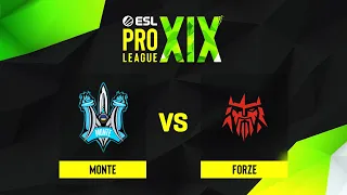 Monte проти forZe | Мапа 1 Nuke | ESL Pro League Season 19