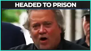 Judge Brings Down The Hammer on Steve Bannon, Told To Report To Prison By July