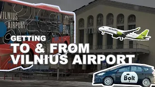 How To Get To And From Vilnius Airport In Lithuania (6 Ways)
