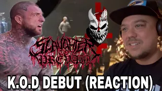 NEW Slaughter to Prevail-KOD Debut Live REACTION #slaughtertoprevail