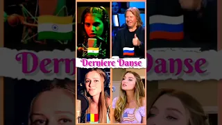 Indila- Dernière Danse | Ester Peony, Carlie Auttie, Diana Ankudinova & Aish #shorts