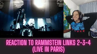 FIRST TIME REACTION / ANALYSIS TO! RAMMSTEIN -LINKS 2-3-4 (LIVE IN PARIS)