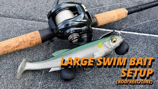 Large Swim Bait Setup (Rod/Reel/Line) - Patrick Walters