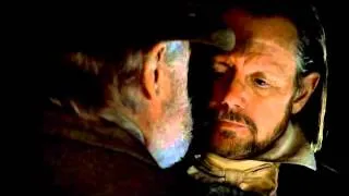 Deadwood - Mr. Hurst spitting on E.B Farnum