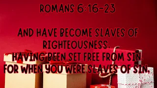 56. Our bondage to God's righteousness with Romans 6:16-23(#worshipsong #gospel #bible #verses #hymn