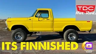 1979 f150 is finished and looks awesome!!  Walk around of the truck.