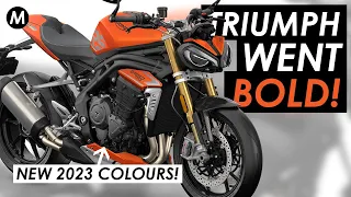 New 2023 Triumph Roadster Colours Announced! (Speed Triple, Street Triple, Trident & Rocket 3)