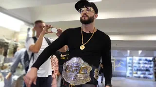 Первый UFC в Москве. GUCCI сломал позвоночник.