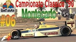 F1 2013 Gameplay ITA Logitech G27 Campionato Classic '90 #06 - Montecarlo - Monaco