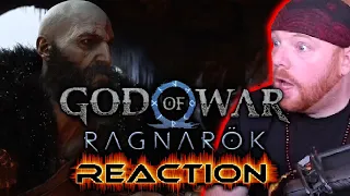 Krimson KB Reacts: BRING THE WAR!!! - God of War Ragnarok - Playstation Showcase 2021