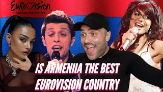 REACTING TO ARMENIA´S BEST EUROVISION SONGS