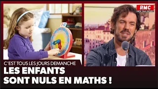 Arnaud Demanche - 1 enfant sur 2 ne sait pas combien il y a de quarts d'heure dans 3/4 d'heure !