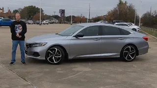 2022 Honda Accord Sport SE - Is It A Mid-Size Sedan Worth The Price?