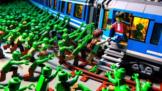 Train to Busan but in LEGO World - Zombie Full Movie