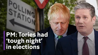Local elections 2022:PM says Tories had ‘tough night’