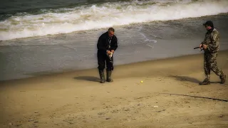 Sakhalin fishing.  Сахалин, рыбалка.  Охотское море.  Камбала.