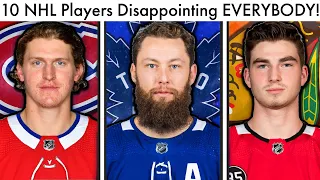 10 NHL Players DISAPPOINTING Everybody This Season! (2021-22 Rankings & Habs/Leafs Trade Rumors)