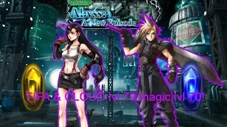 Tifa & Cloud reach lvl 70 & Magic lvl 70!  Final Fantasy: Dissidia Opera Omnia