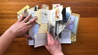 Altered Book of Pockets Tutorial - Junk Journal