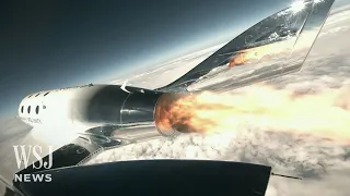 Watch: Virgin Galactic Launches First Commercial Spaceflight | WSJ News