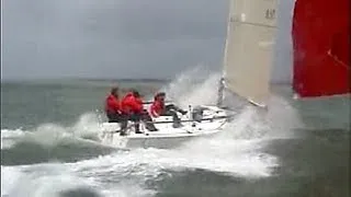 Extreme Sailing 19.6 knots on J80 - Yeehaaa!!!