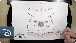 How-To Draw Winnie The Pooh | Walt Disney World